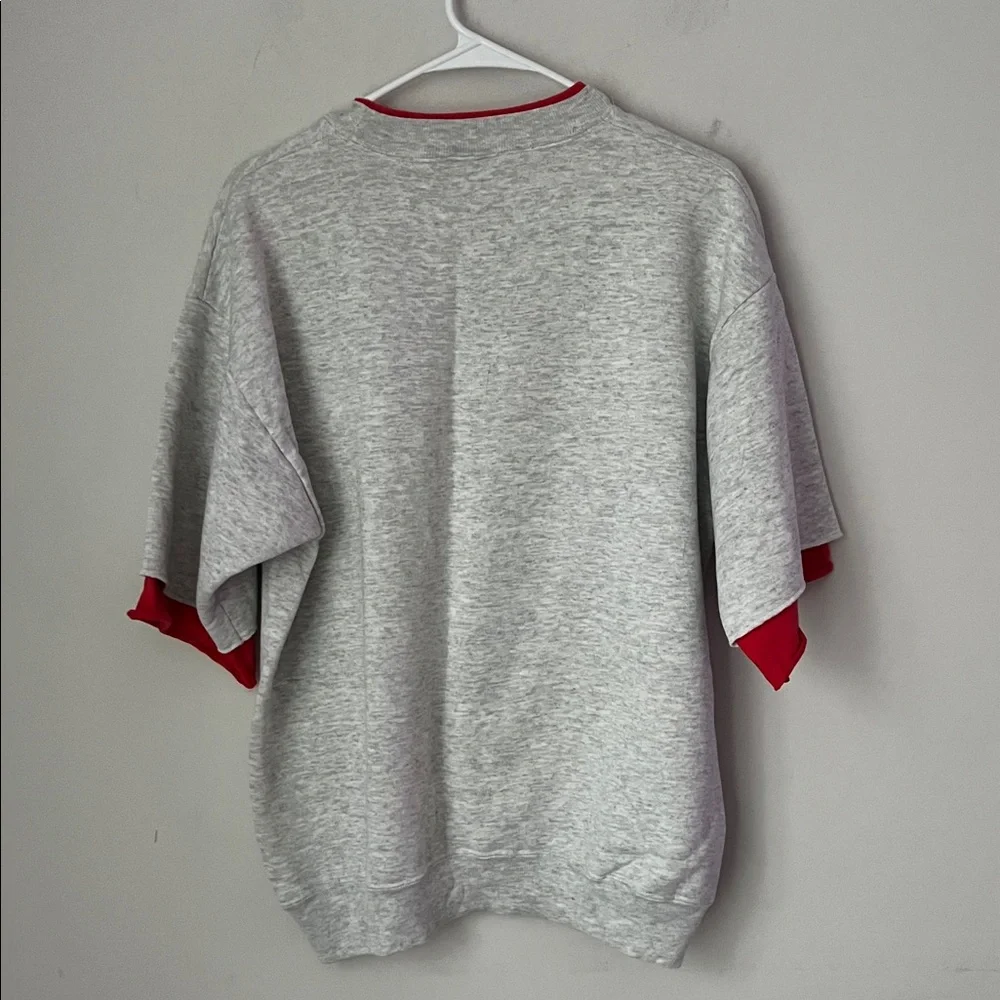 VTG 90s Indiana Hoosiers Salem Sportswear USA Crewneck L Retro NCAA Basketball♠️ - Picture 5 of 7